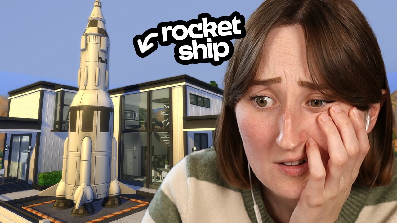 Sims 4 Apollo Rocket