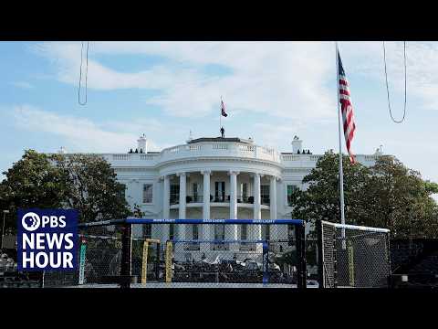 White House UFC event spotlights Trump’s decades-long partnership with Dana White