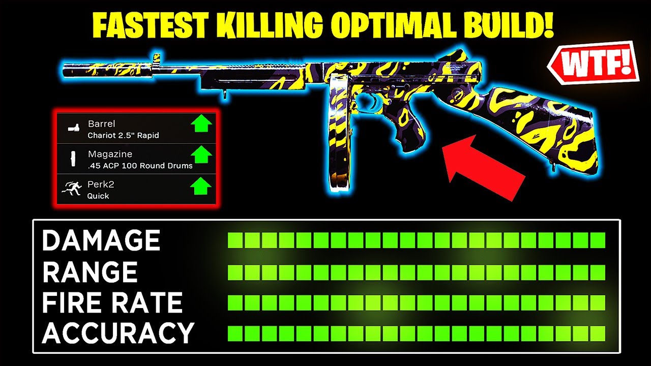GOD TIER META SMG! NEW M1912 LOADOUT is BROKEN on WARZONE SEASON 2! Best M1912 Class Loadout Rebirth