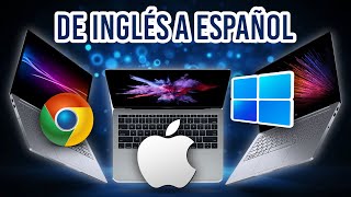 How to change the keyboard language on a laptop from English to Spanish screenshot 5