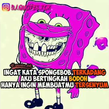 Story wa keren, spongebob