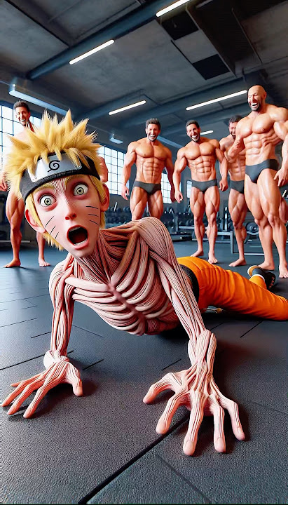 From Zero to Hero: Naruto’s Goku-Powered Transformation! #shorts #naruto #anime
