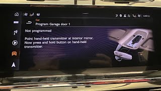 How to: Bentley Bentayga Garage Door Opener
