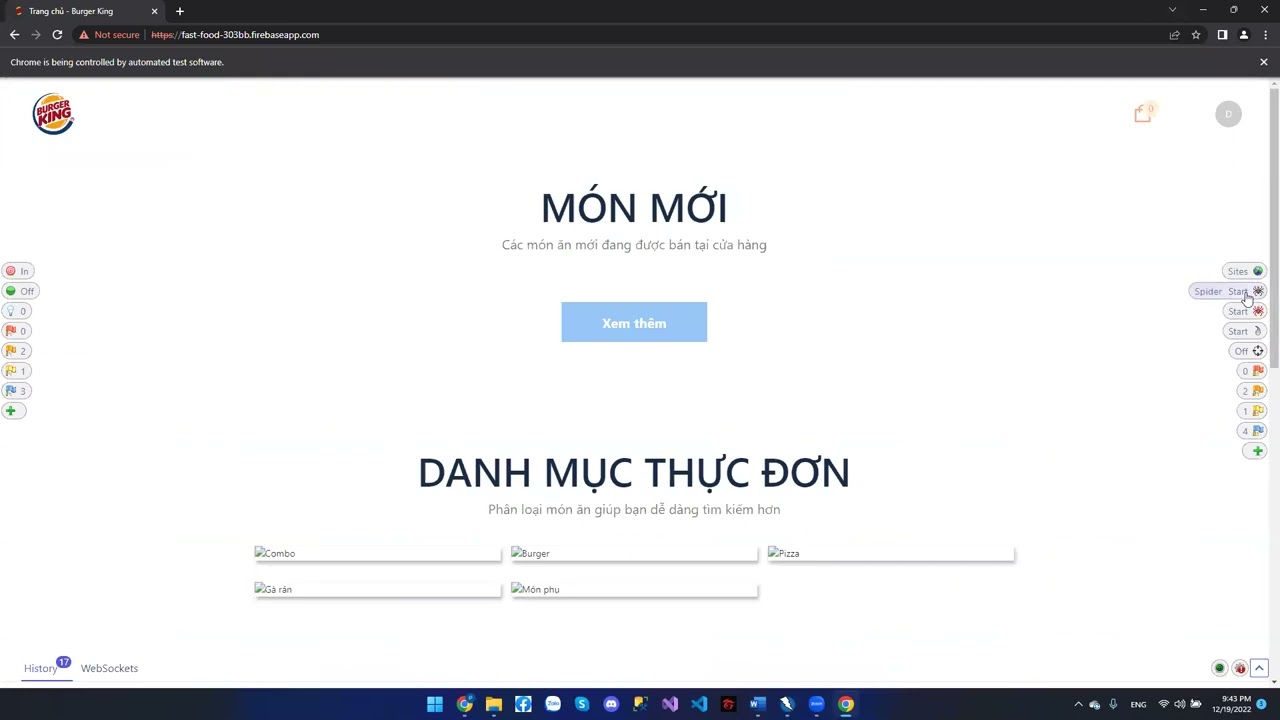 Demo test ứng dụng bằng OWSAP ZAP_Nhóm 1