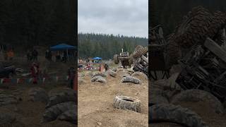 Vann Haft makes it look easy at @mountainmafiaentertainment Wake The Squatch #4x4 #offroad #mudding