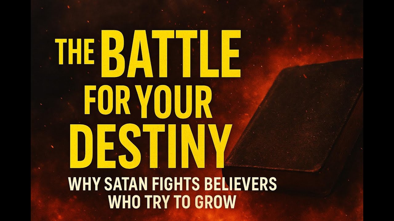 THE BATTLE FOR YOUR DESTINY: WHY SATAN FIGHTS BELIEVERS WHO TRY TO GROW