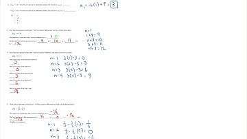 Section 12.2 Arithmetic Sequence