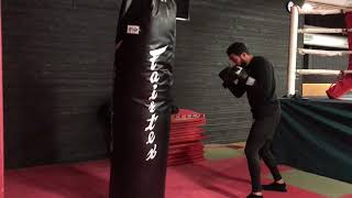 Fairtex Heavybag - Heavybag Workout - 1 minute