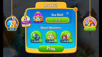 🐠 FishDom Level 56 ans 57 – Match-3 Mayhem in the Aquarium! 🎉