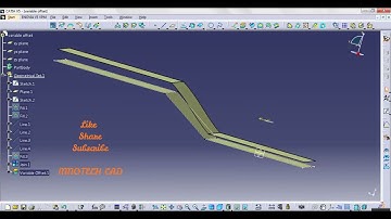 variable offset in catia