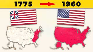 Visual Chronology Of The Territorial Expansion Of The United States.