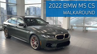 2022 BMW M5 CS (F90) Virtual Delivery Walk-around.