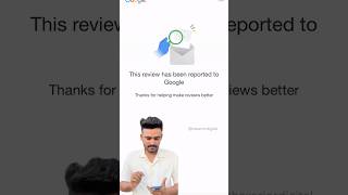 How to remove fake review from google business profile? Fake google review #trendingshorts