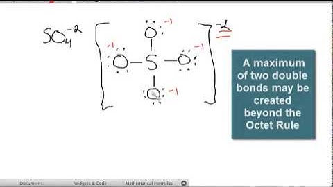 Drawing Lewis Structures - Part 2