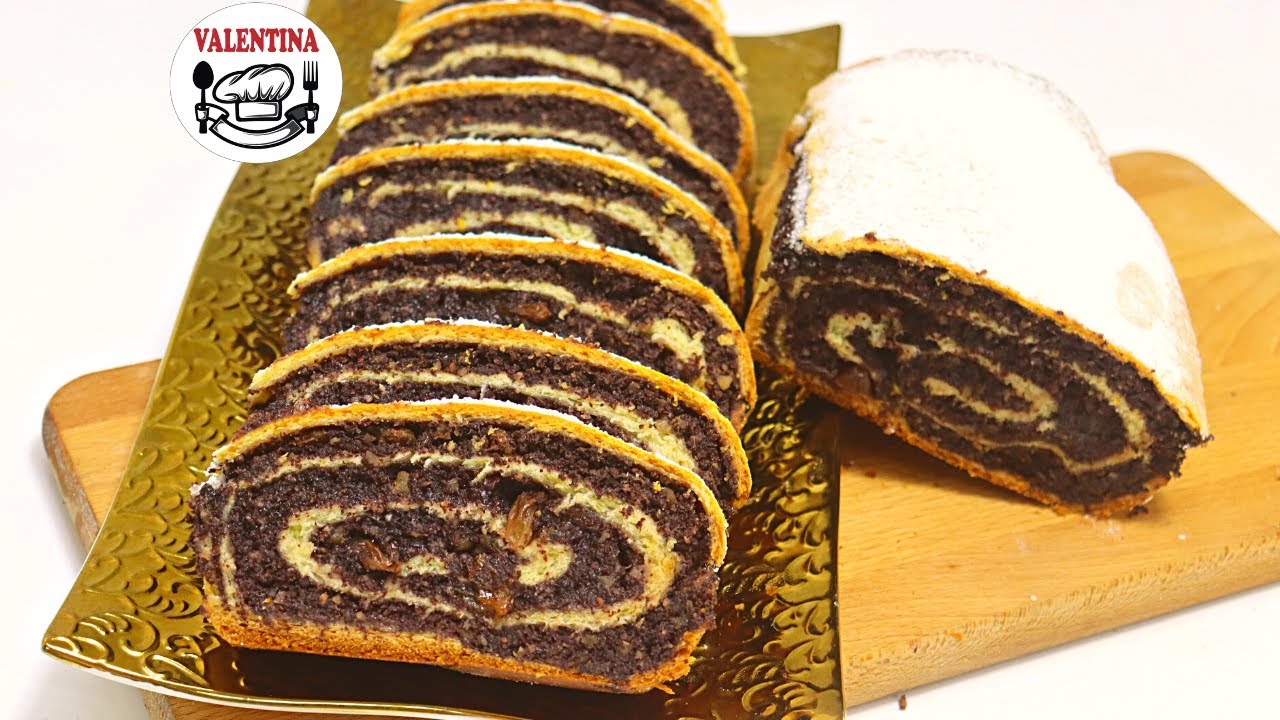 POSNO-Brza ŠTRUDLA: Nema čekanja! Napravi i peči odmah❗Spoj Maka,Oraha i Džema-Ukusno do bola😋💯🔝❗❗