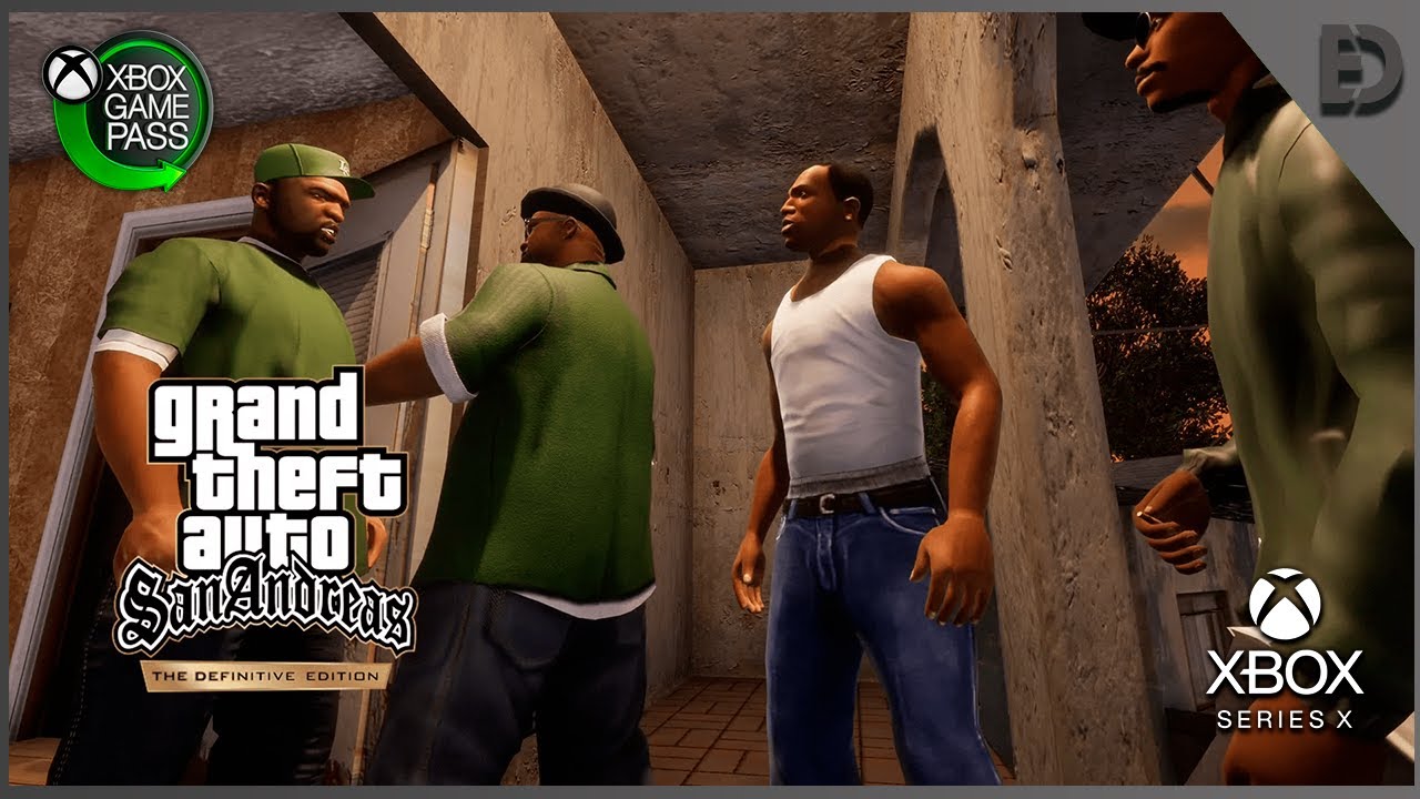 GTA SAN ANDREAS DEFINITIVE | 'NOVO' GTA NO GAMEPASS PT-BR - YouTube