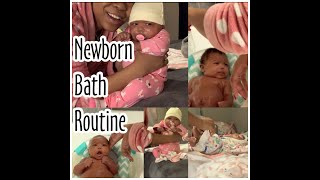 Newborn Bath Routine | 7 weeks