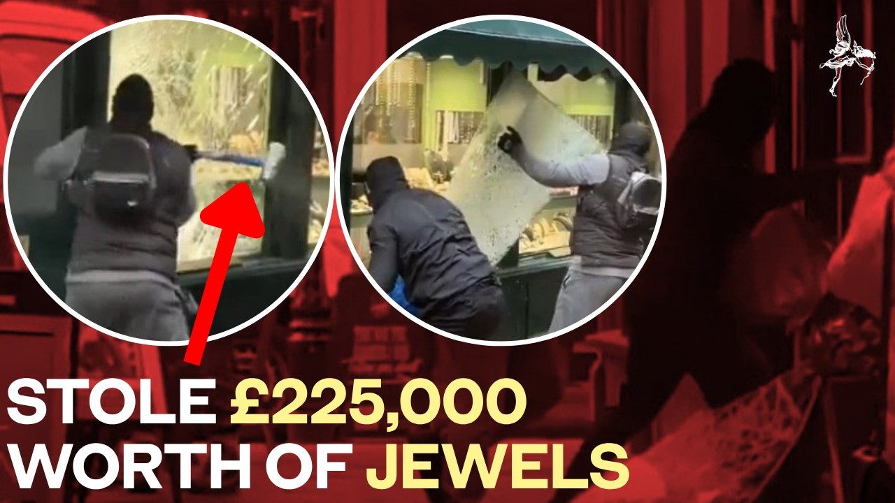 Richmond sledgehammer smash and grab jewellery robbers jailed Richmond sledgehammer smash and grab jewellery robbers jailed