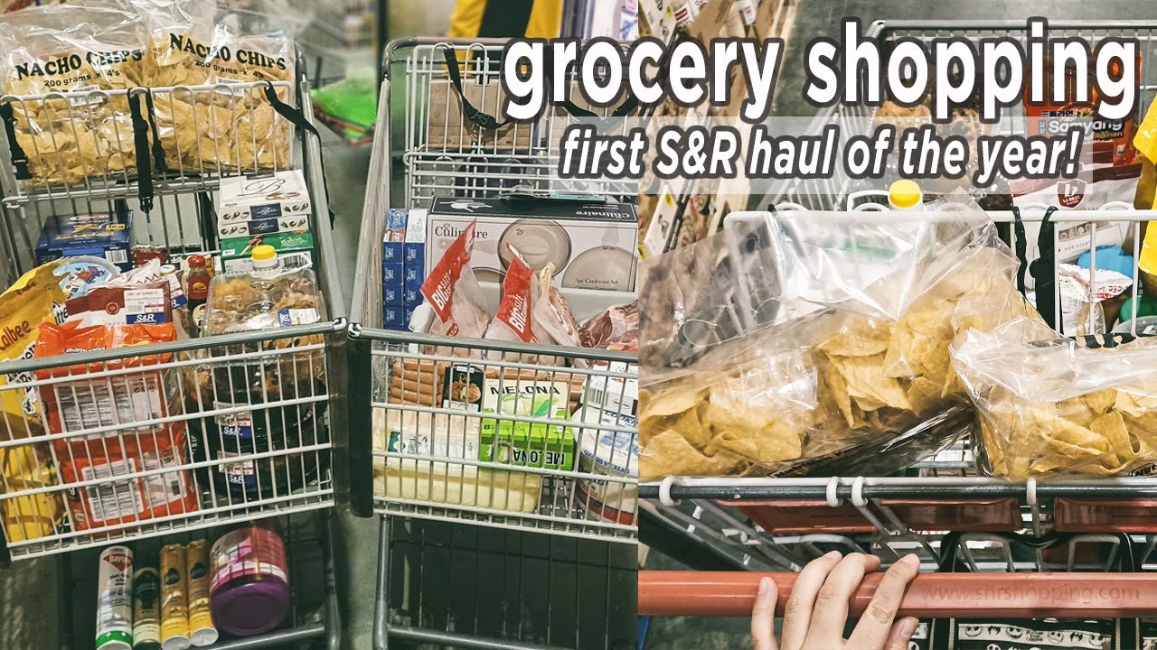 First S&R Grocery Haul of the Year | Come grocery shopping with us! (silent vlog) ASMR