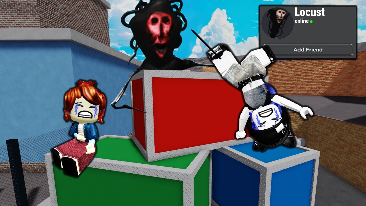 ผู้เล่นปีศาจแฮ็กแมพ MM2 จนแมพไม่เหมือนเดิมอีกต่อไป! | Roblox The Locust of MM2