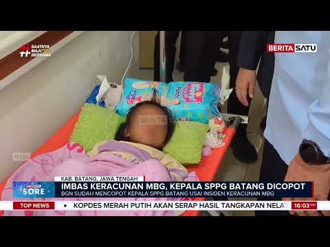 Korban Keracunan MBG Tembus Ratusan, Dapur SPPG Batang Terancam Ditutup Permanen #Beritasatu