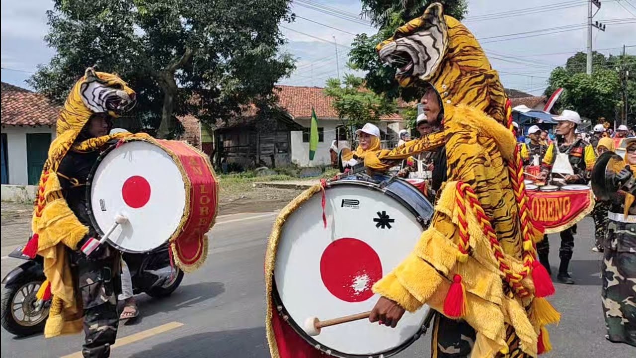 PENAMPILAN APIK‼️DRUMBAND MACAN LORENG BANSER JEMBAYAT MARGASARI
