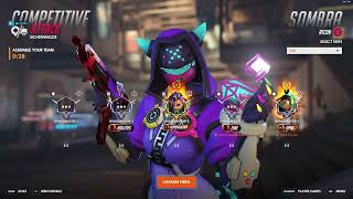 OVERWATCH 2 | (TOP500) SOMBRA VS DOOM FAST TEMPO GAMEPLAY (EICHENWALDE ) - BIG TRANSLOCATOR JUKES