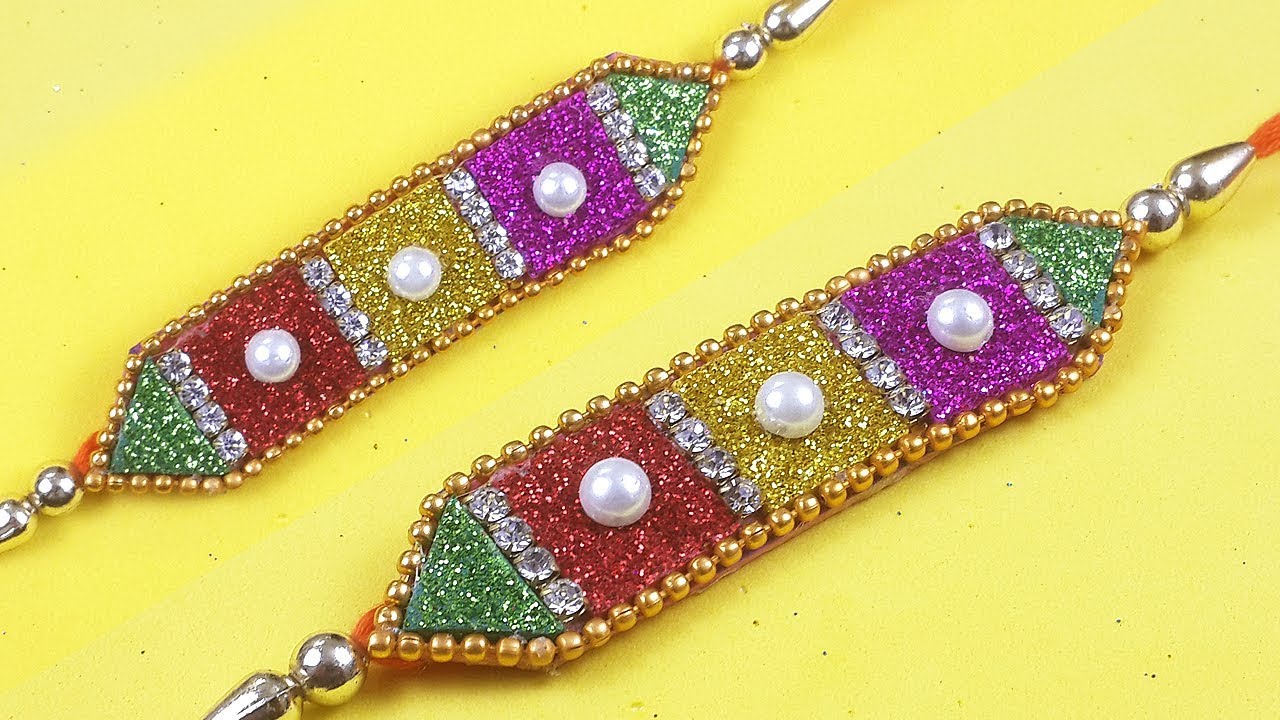 Easy Handmade Rakhi 2019 | Rakhi Making | Raksha Bandhan | Handmade Rakhi Tutorial