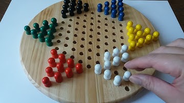 Chinese checkers starting method  -  method  