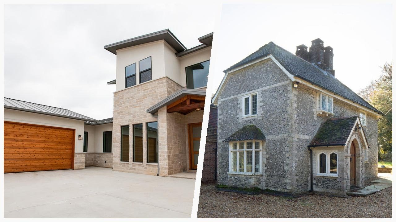 75 Adobe Exterior Home With A Clipped Gable Roof Design Ideas #⭐13 You'll Love ️