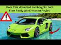 Does This Motorized Lamborghini Pool Float Really Work? Honest Review