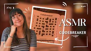 asmr ~ codebreaker puzzle, soft speaking πΫΆΰ§