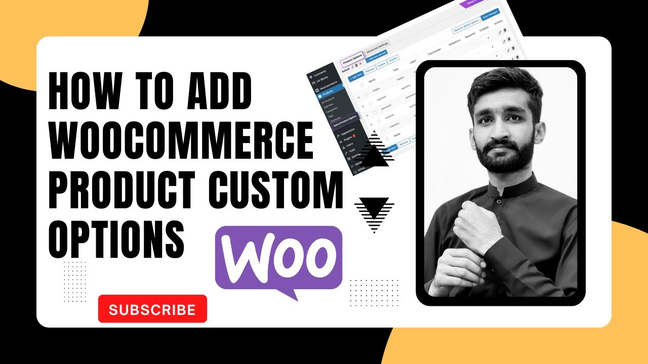 How to Add WooCommerce product custom options in Wordpress - YouTube