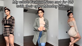 My whole Fashion Nova cart for 80 with their cyber Monday sale