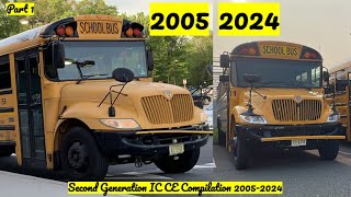 Second Generation IC CE School Bus Compilation 2005-2024: Part 1