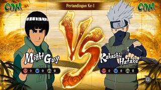 Might Guy VS DMS Kakashi | Naruto x Boruto Ultimate Ninja Storm Connections Mods Gameplay 1080p