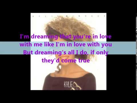 Kylie Minogue- I should be so lucky (Lyrics)