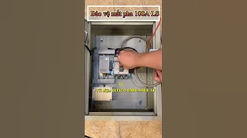 Tủ bảo vệ mất pha, ngược pha 100A LS tuổi thọ cao dùng công nghệ tự sập an toàn - Tủ  Điện DITICO