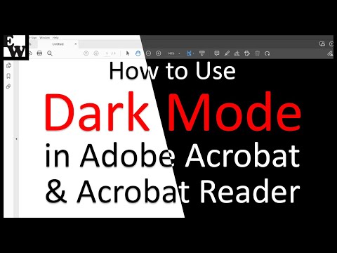 Boost Lav Van How to Use Dark Mode in Adobe Acrobat and Acrobat Reader (PC & Mac)