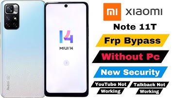 Redmi Note 11T Frp Bypass MIUI 14 | Without Pc | Google Account Lock Unlock - New Security 2025