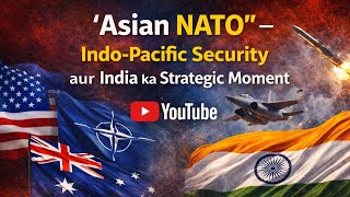 Asian NATO” – Indo-Pacific Security aur India ka Strategic Moment