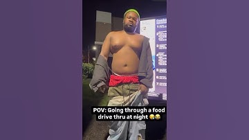 “He’s not homeless, he’s just waiting for his McDouble to manifest 😂 #mcdonalds #homeless #funny