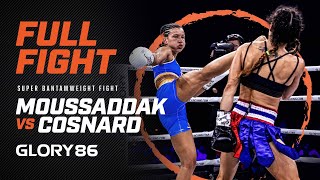 GLORY 86: Sarah Moussaddak vs. Giuliana Cosnard - Full Fight