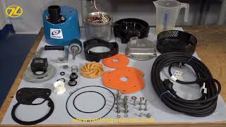 TSURUMI LB 480 (NHẬT) - HƯỚNG DẪN CÁCH THÁO RỜI BƠM