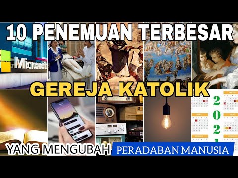 10 Penemuan Terbesar Gereja Katolik bagi dunia. Ada Alkitab hingga Kalender