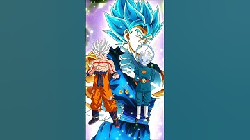 Omni goku and grand priest fusion ⚡💥#goku #zeno #dragonball #shorts #viralvideo