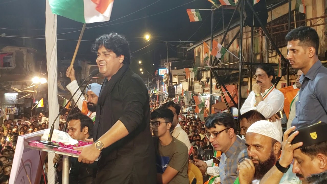 Imran Pratapgarhi in Dharavi, Mumbai, Maharashtra Election's-2019