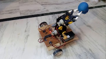 Android Mobile Phone Controlled Bluetooth Pick and Place Robot
