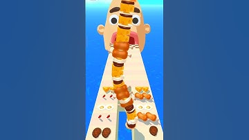 Sandwich Runner 😁 Level 36 Android mobile gameplay 🍔🍔 #ranjeet fgf #gaming #shorts
