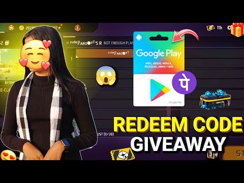 , FREE FIRE LIVE GIVEAWAY CUSTOM ROOM 😍| FF LIVE REDEEM CODE GIVEAWAY WITH CUTE GIRL #GIVEAWAY #FF